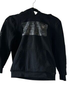 Zoo York Black Hoodie with Gray Graphic